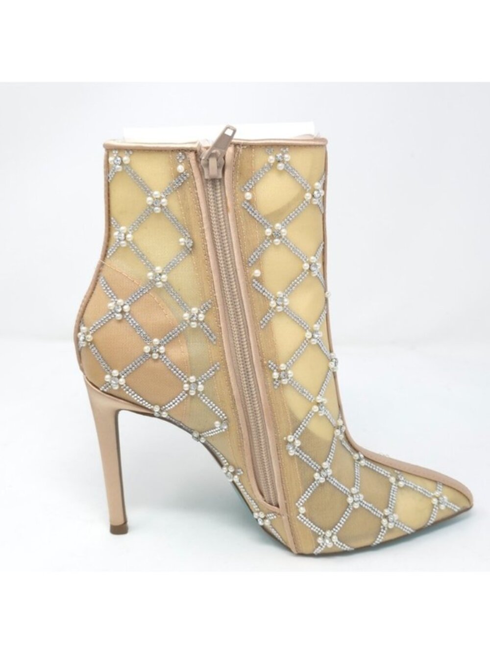 Betsey Johnson Women's Larkk Ankle Boot Nude - Picture 6 of 11